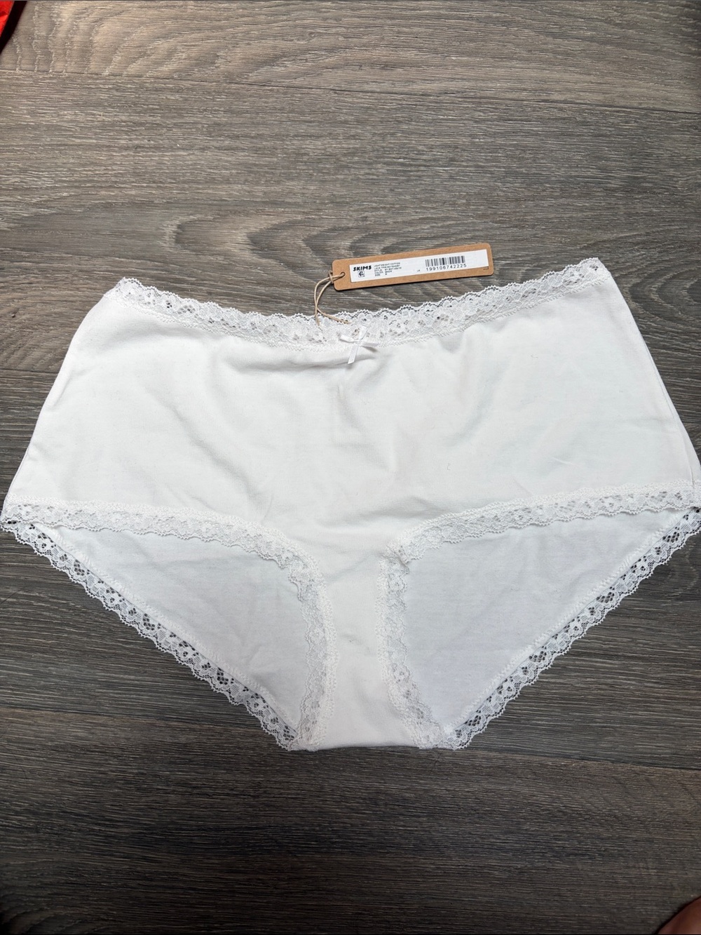 SKIMS “snow” Cotton Briefs